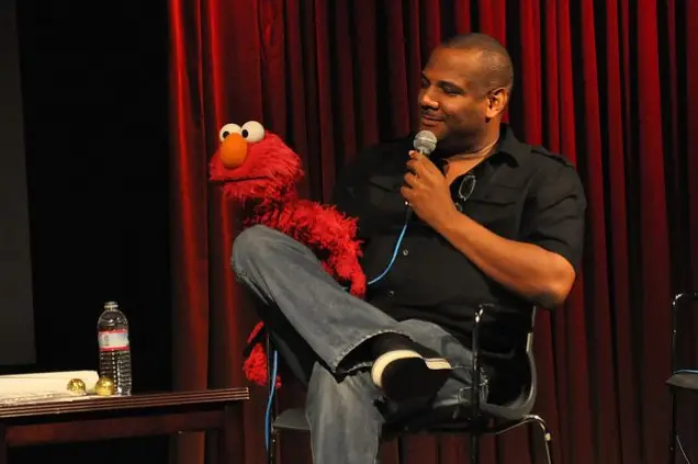 Kevin Clash and Elmo at the 92nd Street Y